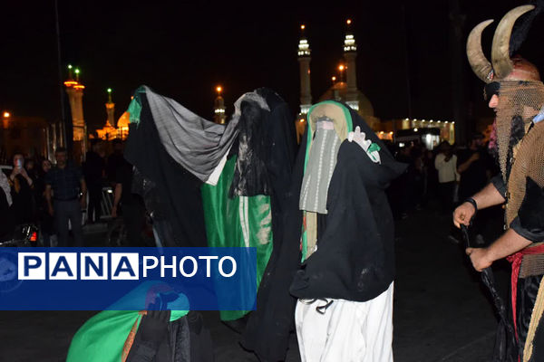 کاروان نمادین اسرای کربلا در قم - 2