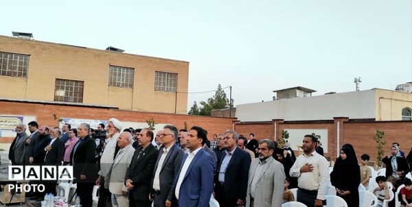 آئین افتتاحیه مدرسه پیش حرفه‌ای مادر در شهر جعفریه