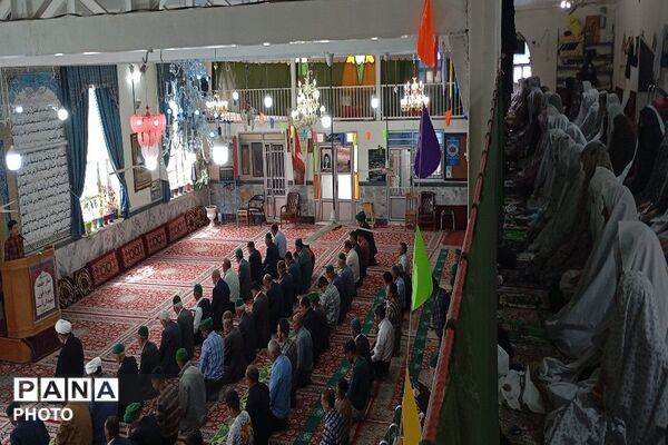اقامه نماز عبادی سیاسی جمعه در هفته سوم  اردیبهشت ماه  شهر بار 