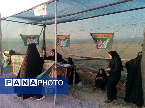 جاماندگان اربعین حسینی شهرستان شیروان