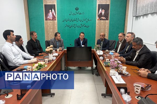 آیین معارفه معاون پرورشی و تربیت بدنی شهرستان اسلامشهر 