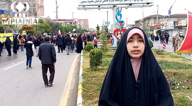 حضور پرشور مردم آزادشهر در راهپیمایی یوم‌الله ۲۲ بهمن