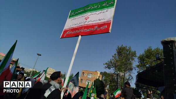نمایش اقتدار و حمایت جان فدائیان امام رضایی ورامین
