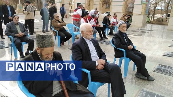 همایش تکریم و تجلیل از پدران آسمانی در تربت جام