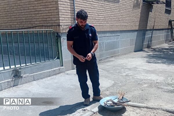 آموزش اطفا حریق به کارکنان آموزش و پرورش 