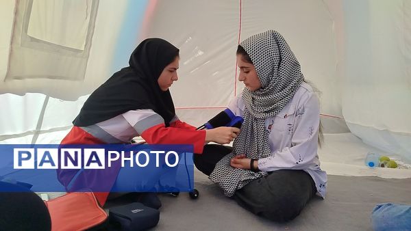 برپایی موکب سازمان دانش‌آموزی شهرستان فاروج