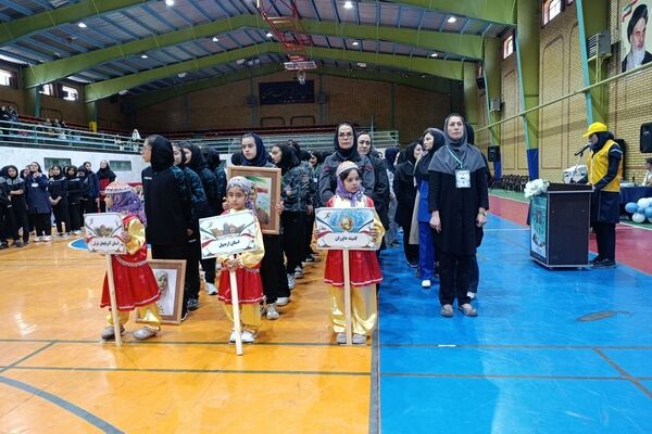 رقابت‌های ورزشی دانش‌آموزان دختر پنج استان کشور در زنجان آغاز شد