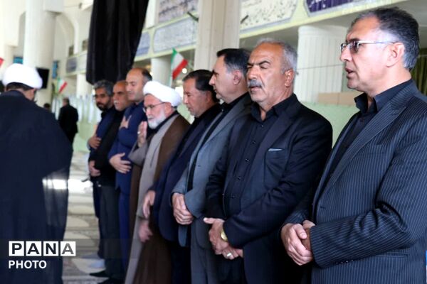 مراسم بزرگداشت رهبر امت آیت الله خامنه‌ای (ره) در ابرکوه