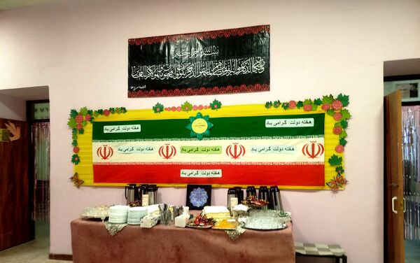 افتتاحیه آموزشگاه  سه کلاسه  دبستان دخترانه شهید نصرآبادی فیض آبادنیشابور 