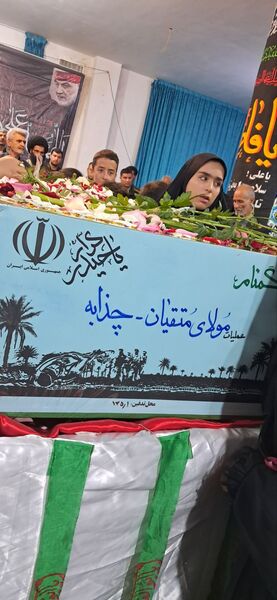 عزاداری دهه دوم فاطمیه با حضور شهید گمنام در دهستان شوراب صغیر  