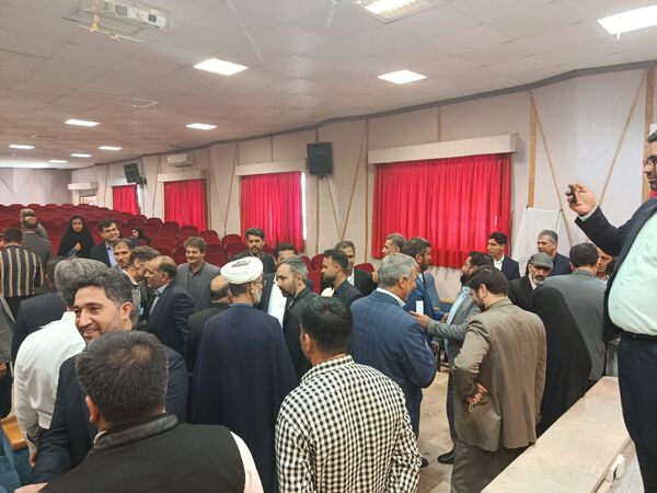 تودیع و معارفه بخشدار منطقه رضویه 