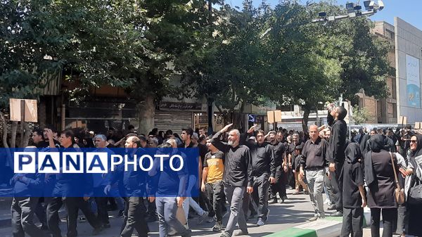 جاماندگان اربعین حسینی در مسیر حرم مطهر امام مهربانی