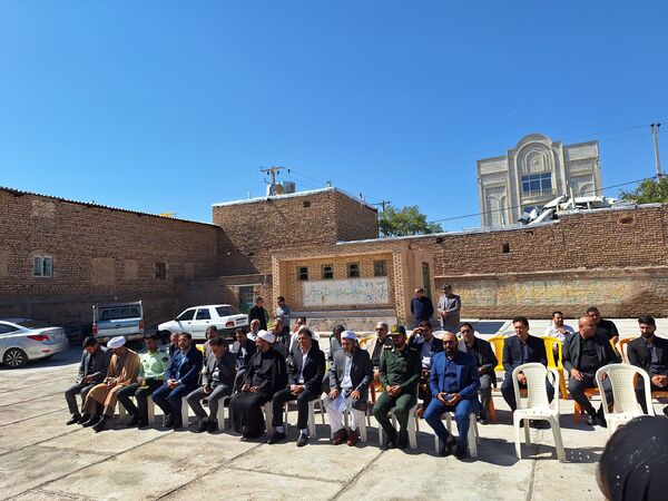 افتتاحیه آموزشگاه شش کلاسه در شهرستان باخرز