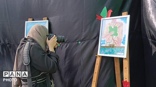 گرامیداشت شهدای مدرسه میناب در گرگان