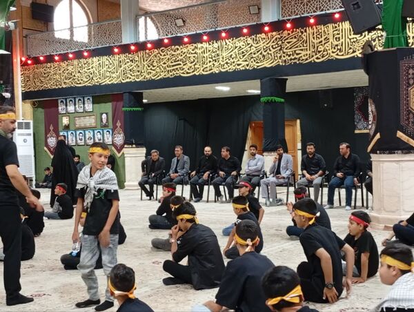 سوگواره «احلی من العسل» در حسینیه اعظم زنجان 