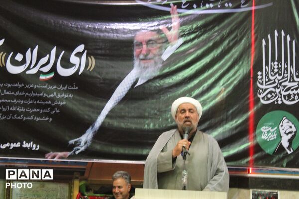 مراسم بزرگداشت شهید قائد امت در شهرستان ملکان
