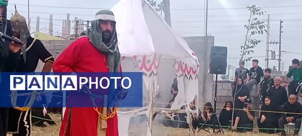 آیین شبیه‌خوانی در شهرستان محمودآباد