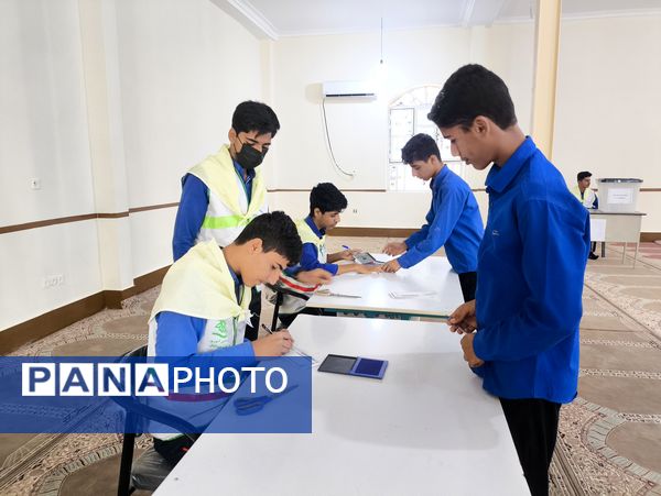 برگزاری انتخابات شورای دانش‌آموزی در مدارس سندرک