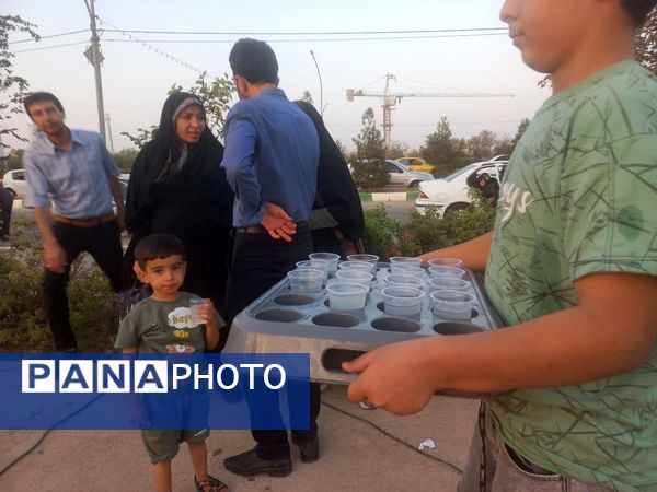 جلوه هایی از پیاده‌روی «امت احمد» در مسیر جمکران