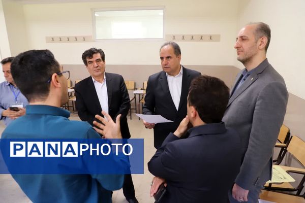 بازدید از مراکز ارزیابی آزمون استخدامی آموزش و پرورش آذربایجان شرقی