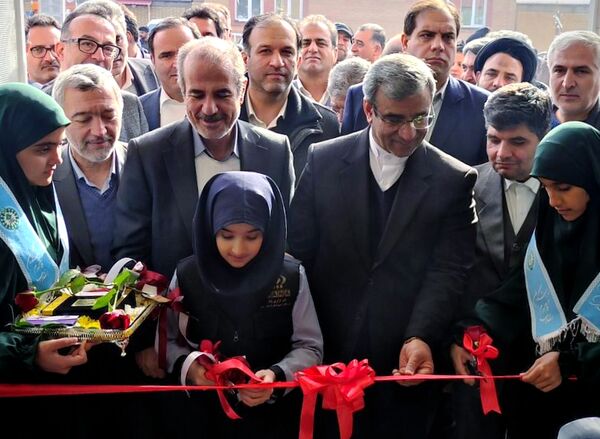 افتتاح هنرستان دخترانه ۱۲ کلاسه در  طرق 