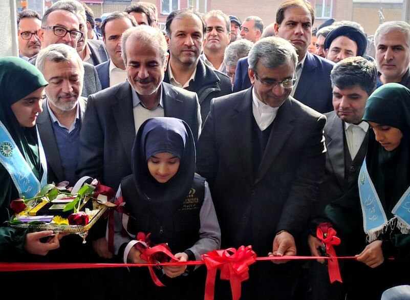افتتاح هنرستان دخترانه ۱۲ کلاسه در  طرق 