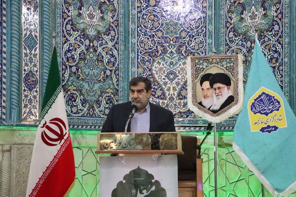  سخنرانی مدیر کل آموزش و پرورش شهرستانهای استان تهران پیش از خطبه‌های نماز عبادی و سیاسی جمعه ورامین به مناسبت هفته بزرگداشت مقام معلم 