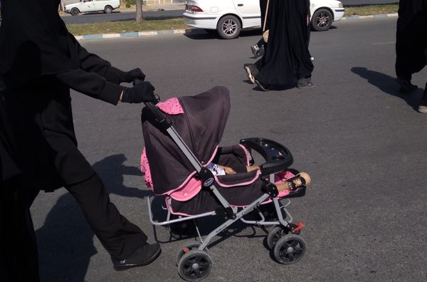 قدم‌های عاشقی از نافچ تا وردنجان به یاد کربلا