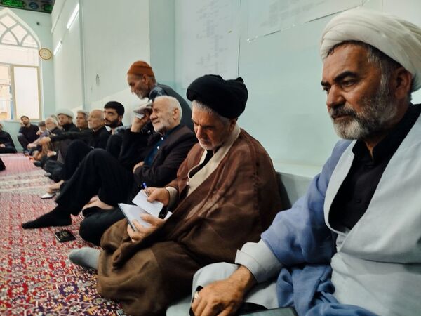 مجلس عزای حسینی در حوزه علمیه امام صادق (ع) کاشمر