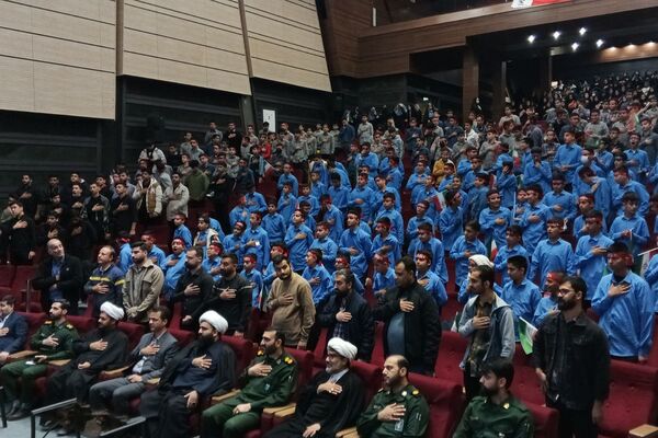 گرامیداشت هفته بسیج و جشنواره مالک اشتر در باغ ملی شهرستان قدس