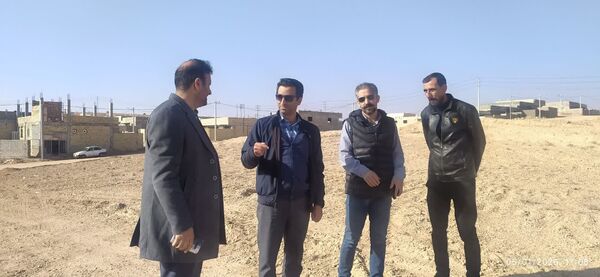 بازدید مدیرکل نوسازی استان خراسان شمالی از پروژه‌های شهرستان گرمه 