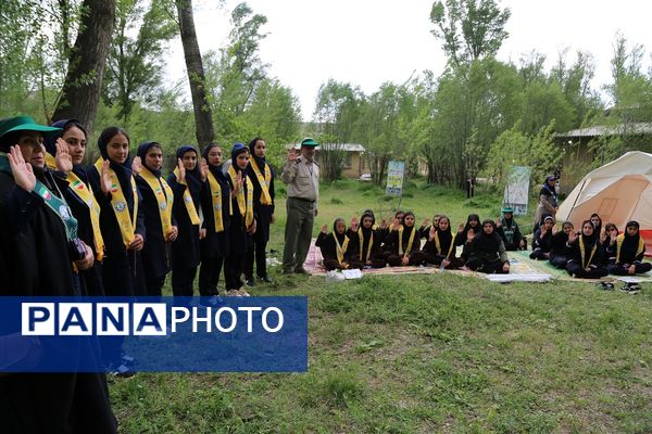 پیش اردوی ملی پیشتازان ویژه دختران در استان اردبیل