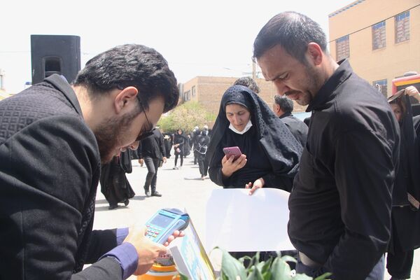 برپایی موکب عشاق الحسین در استان یزد