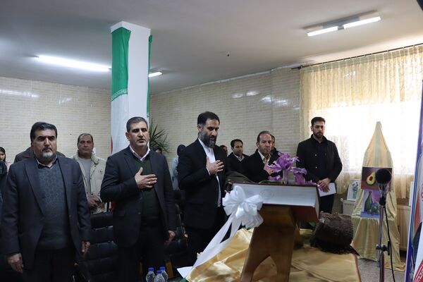 برگزاری آیین خشت‌گذاری هنرستان 6 کلاسه خیری ،مشارکتی حضرت مهدی (عج)در ناحیه 4 کرج