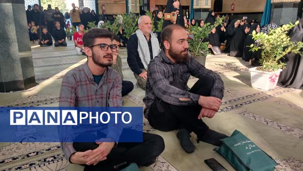 مراسم بزرگداشت مجاهد شهید سیدحسن نصرالله در مسجد خاتم‌الانبیا شهرستان ملارد