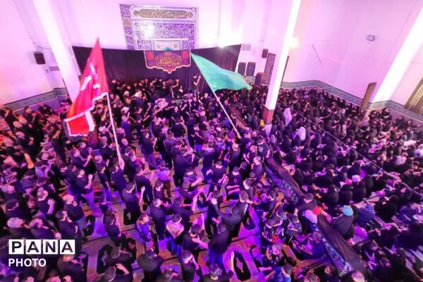 تجمع سالانه هیئات مذهبی شهرک شهید آبشناسان در مسجد جامع آبشناسان 