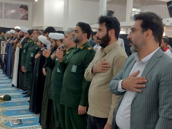 مراسم اولین سالگرد عروج شهدای خدمت