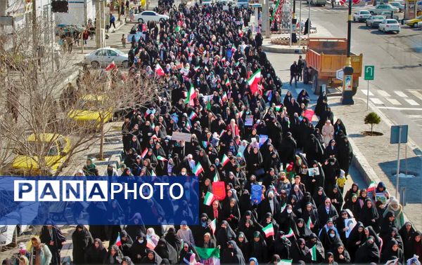 راهپیمایی 22 بهمن در اشتهارد