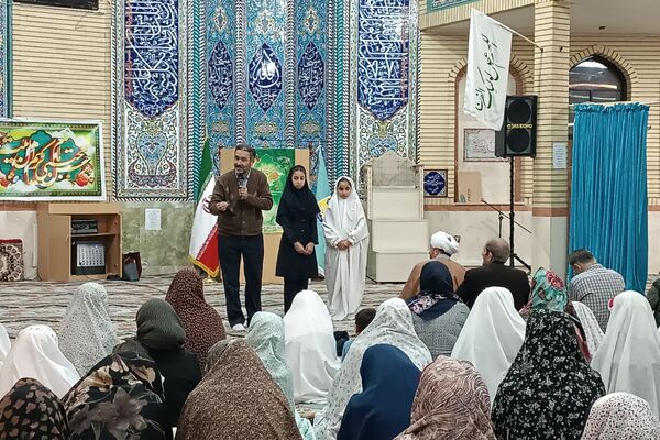 ضیافت افطار مادر و دختری دبستان ابوالحسن الوندی 