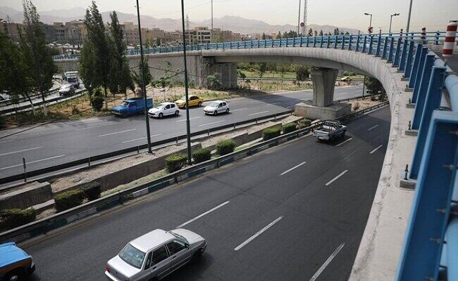 شاخه غربی بزرگراه یادگار امام پس از ۱۴ سال آماده بهره برداری می‌شود
