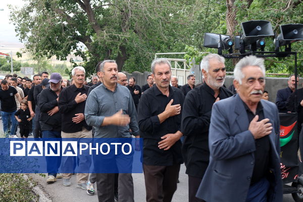 عزاداری مردم شهرستان کوثر در اولین روز ماه محرم