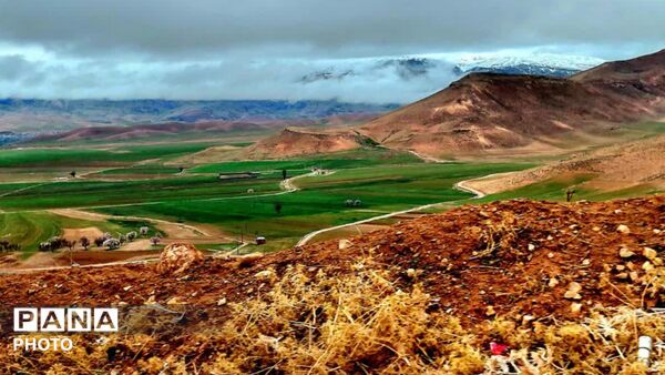 جادوی طبیعت روستایی در قاب رنگ و نور