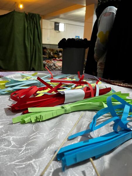 آخرین لحظات معنوی روز اعتکاف در مسجد امام حسین(ع)