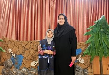 روز زمین پاک در دبستان ملک 