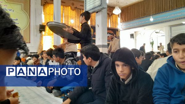 عزاداری شهادت حضرت فاطمه زهرا(س) در دبیرستان ابوریحان یک نیشابور