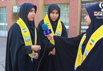حس‌وحال دانش‌آموزان سازمان دانش‌آموزی سمنان، پس از دیدار رهبری