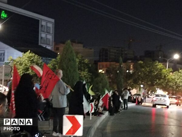 حضور پرشور ملت عظیم الشان ایران در دویست ویازدهمین شب ازتجمعات مردمی 