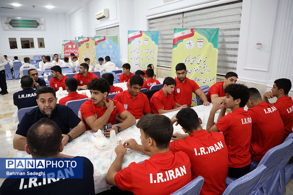 مراسم بدرقه کاروان ورزش دانش‌آموزی ایران به المپیاد جهانی با حضور وزیر آموزش و پرورش