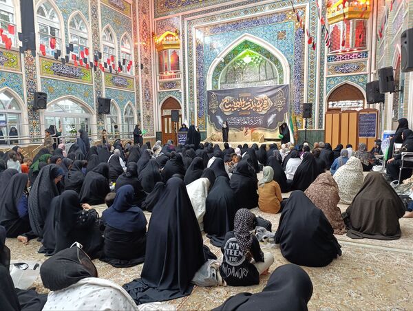 مراسم شهادت حضرت رقیه(س) در نیشابور