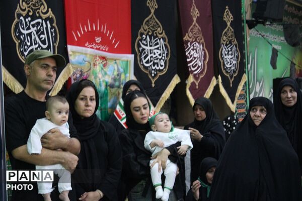 همایش بزرگ شیر خواران حسینی در مصلا نماز جمعه چهاردانگه